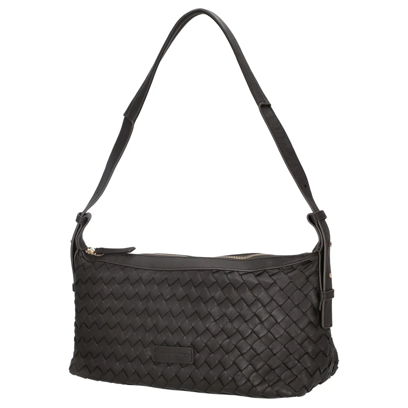 Les Visionnaires Marie Baguette Weave Silky - Schultertasche 38.5 cm (cafe)