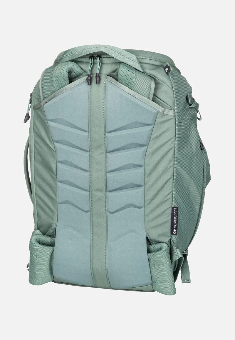 Landmark Travel 40L Hazy Green - Reiserucksack