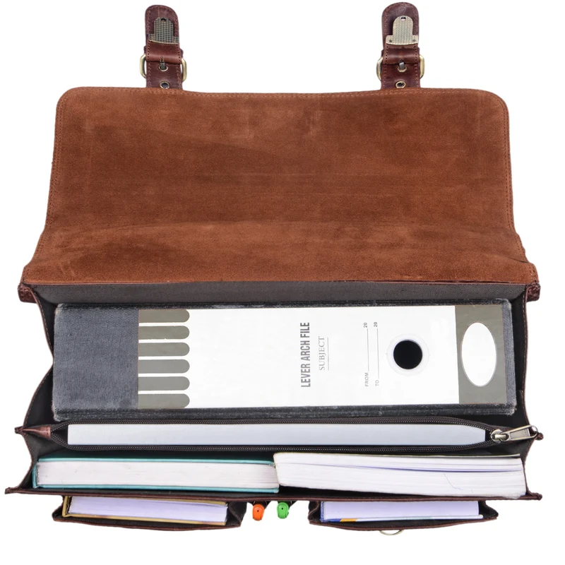 B-WARE "Karl" Aktentasche Herren Lehrertasche