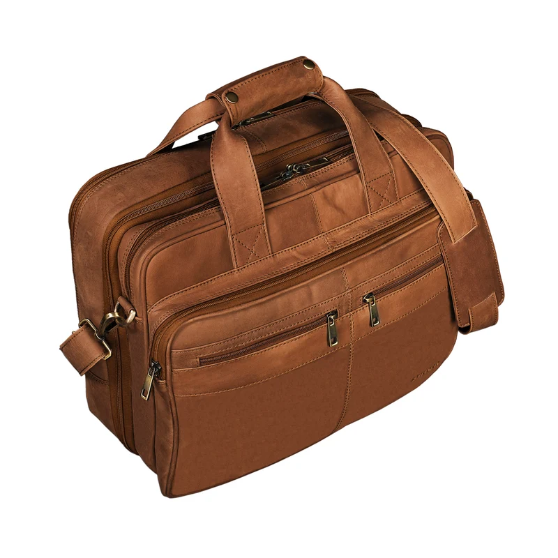 B-WARE "Alexander" Lehrertasche Herren Leder Vintage