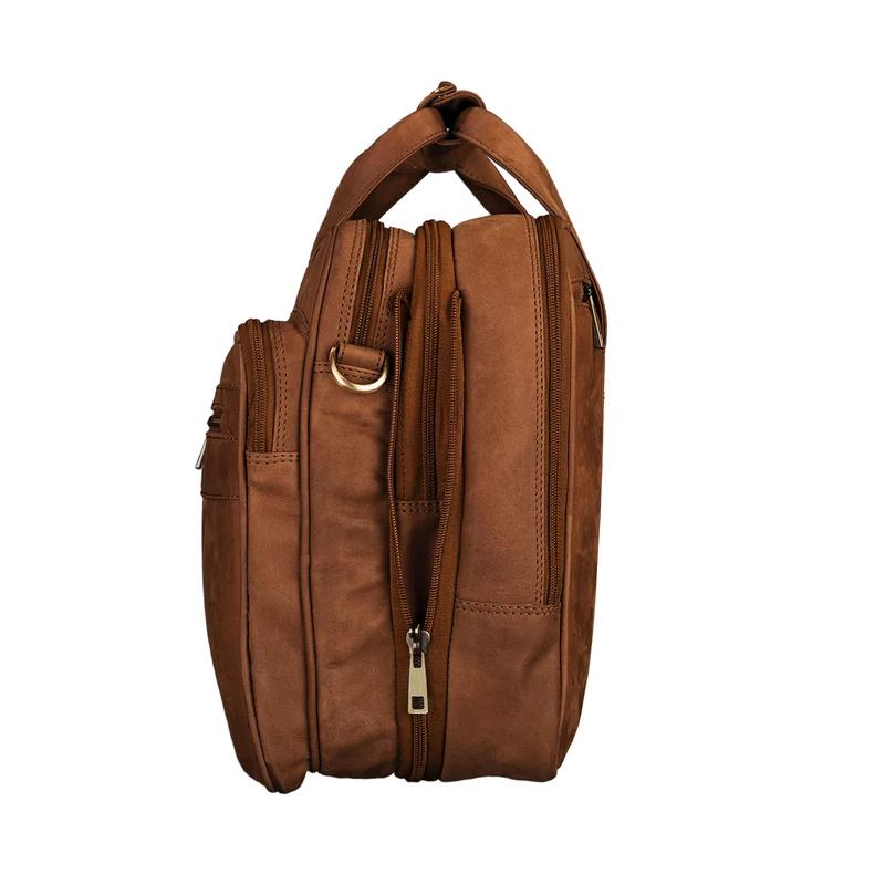 B-WARE "Alexander" Lehrertasche Herren Leder Vintage