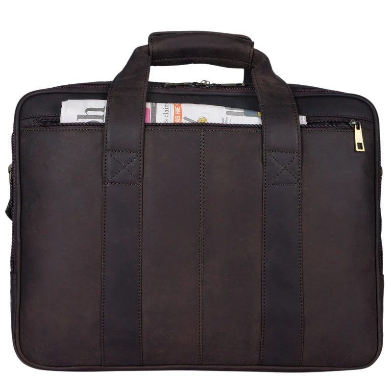 B-WARE "Alexander" Lehrertasche Herren Leder Vintage