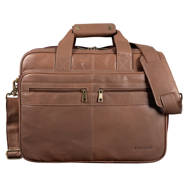 B-WARE "Alexander" Lehrertasche Herren Leder Vintage