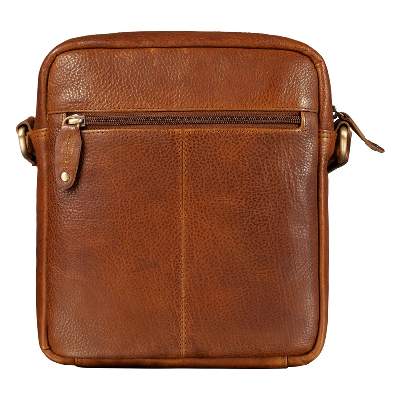 "Ryan" Crossbody Tasche Herren Leder zum Umhängen Vintage Ledertasche
