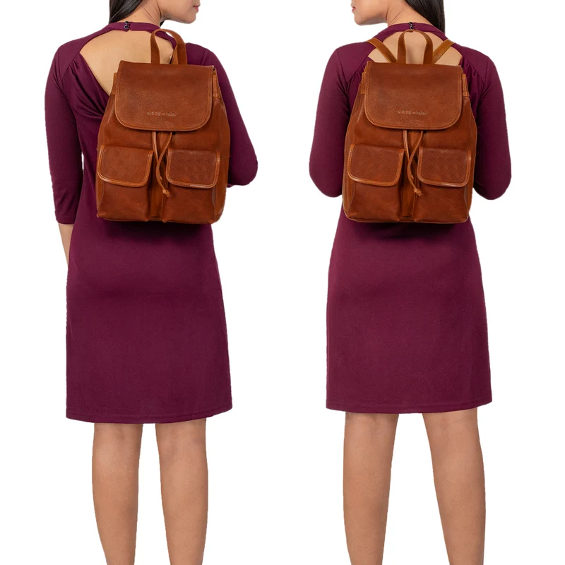 B-WARE "Grace" Cityrucksack Leder