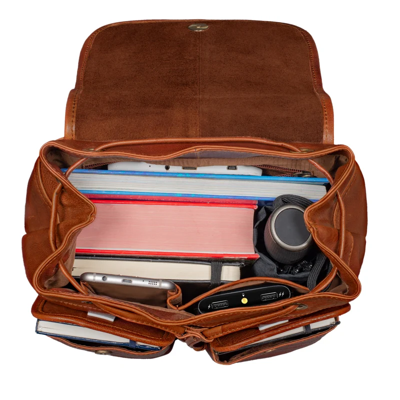 B-WARE "Grace" Cityrucksack Leder