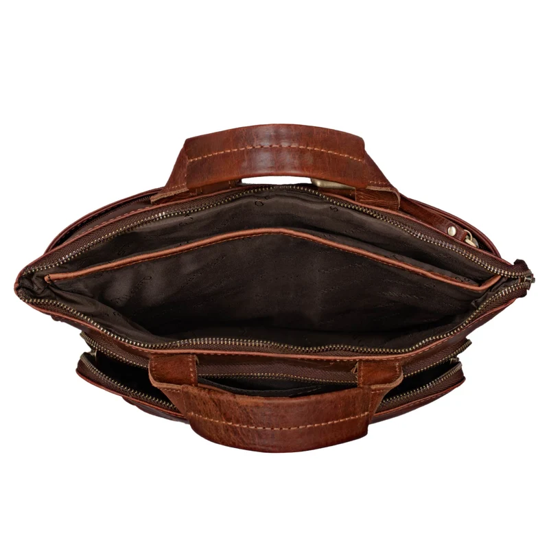 "Dwight" Vintage Leder Rucksack