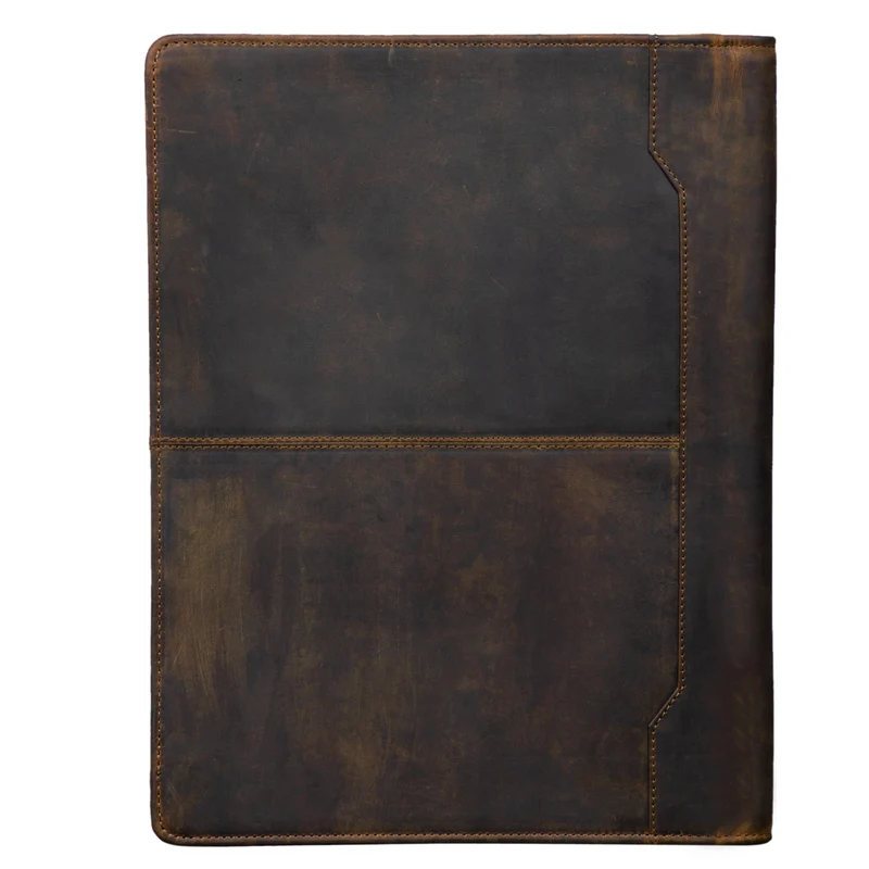 B-WARE "Harrison" Leder Schreibmappe für 13,3 Zoll MacBooktasche