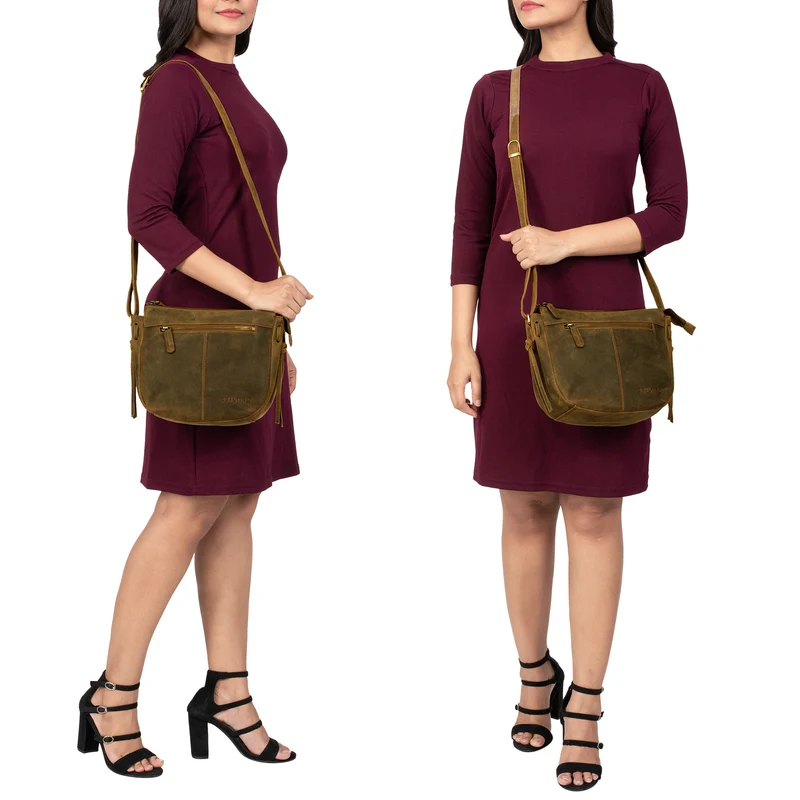 "Bella" Lederhandtasche Damen