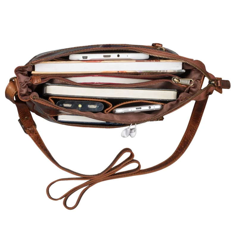 "Bella" Lederhandtasche Damen