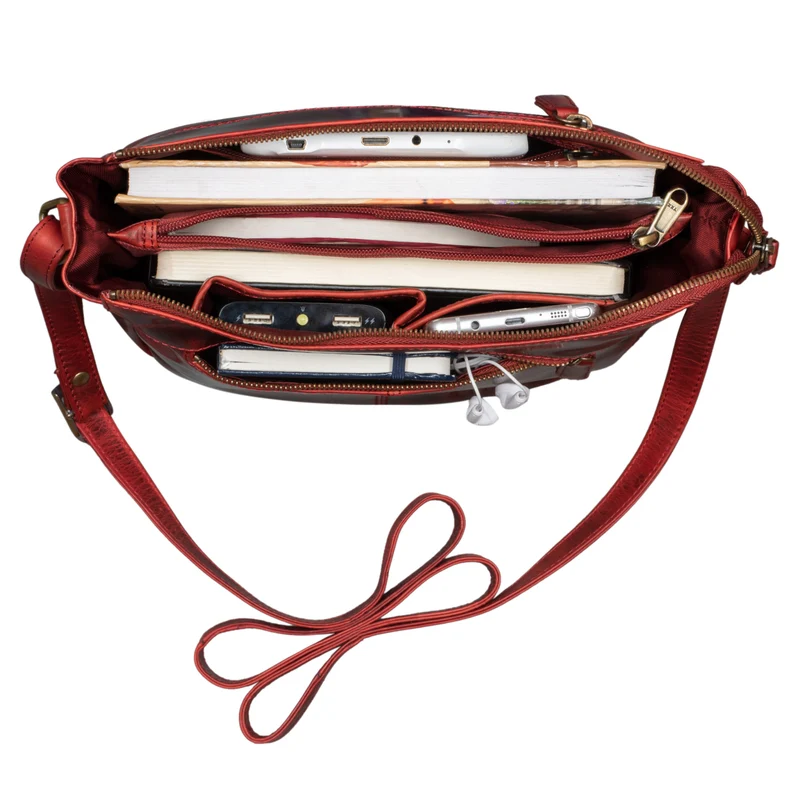 "Bella" Lederhandtasche Damen