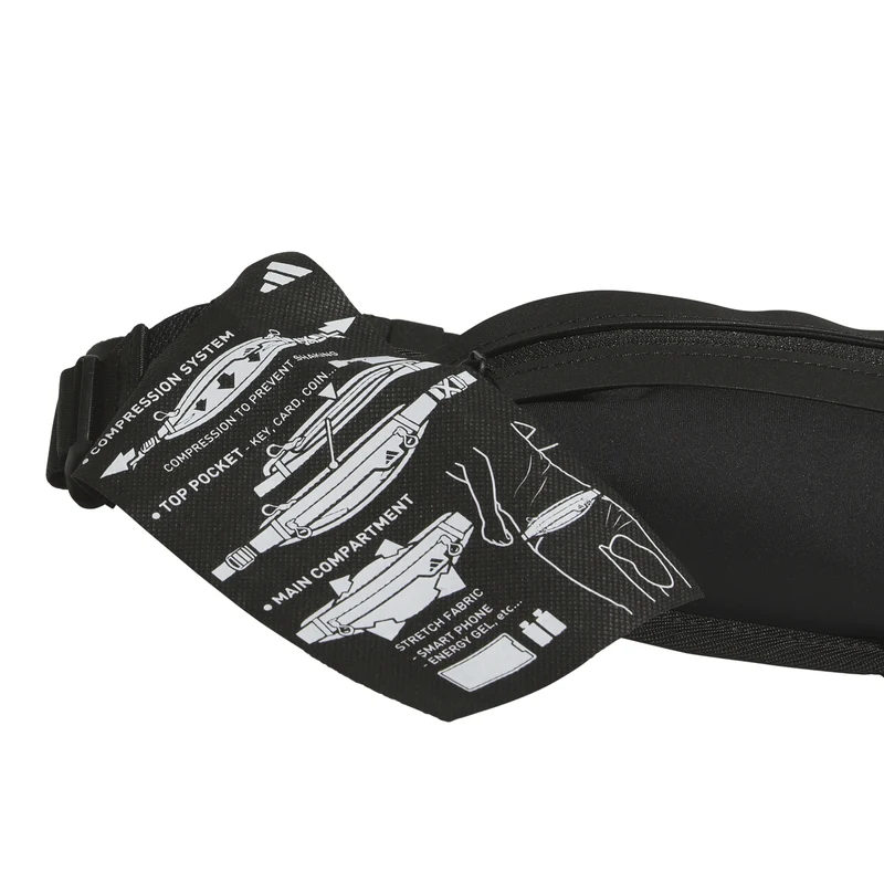 adidas Run Waistbag - Laufgürtel 30 cm (black)