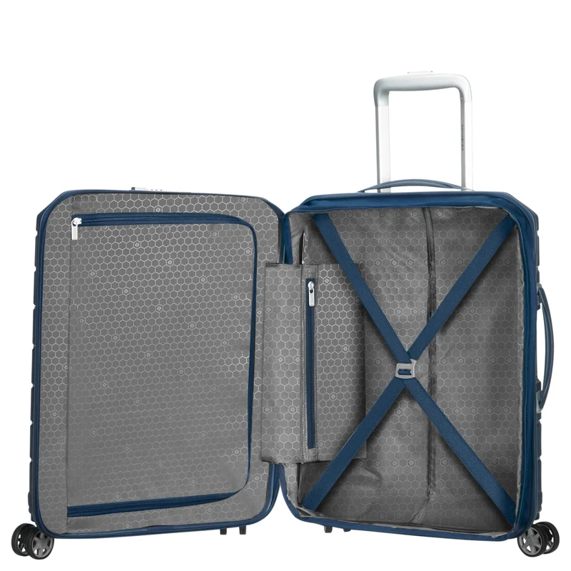 Samsonite Flux 4-Rollen-Kabinentrolley 55 cm erw. (navy blue)