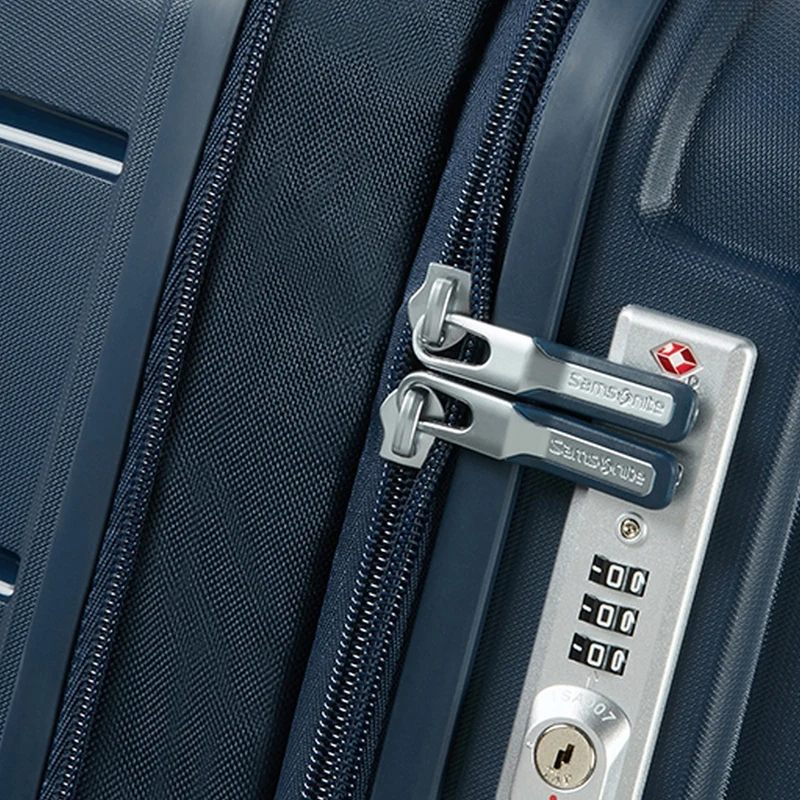 Samsonite Flux 4-Rollen-Trolley M 68 cm erw. (navy blue)