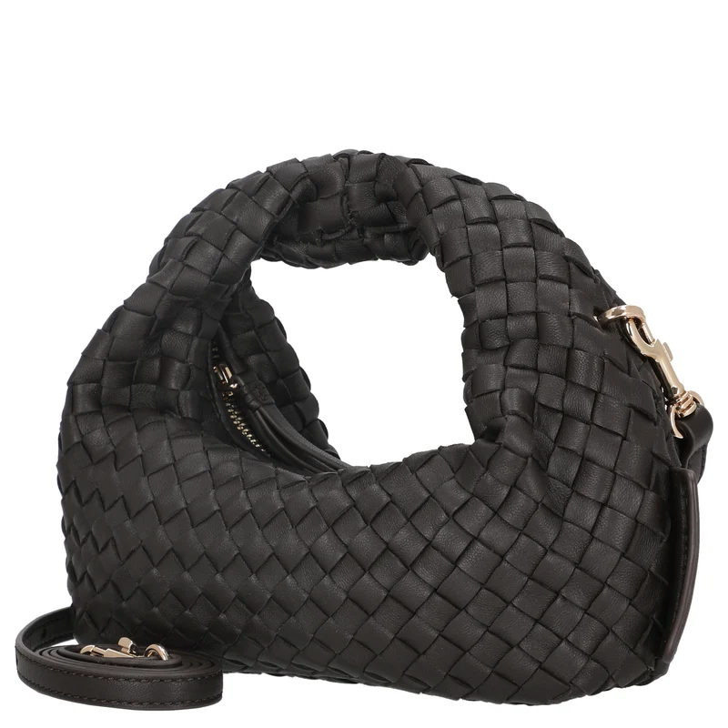 Les Visionnaires Greta Micro Weave Silky - Henkeltasche 20 cm (cafe)