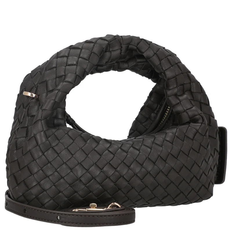 Les Visionnaires Greta Micro Weave Silky - Henkeltasche 20 cm (cafe)