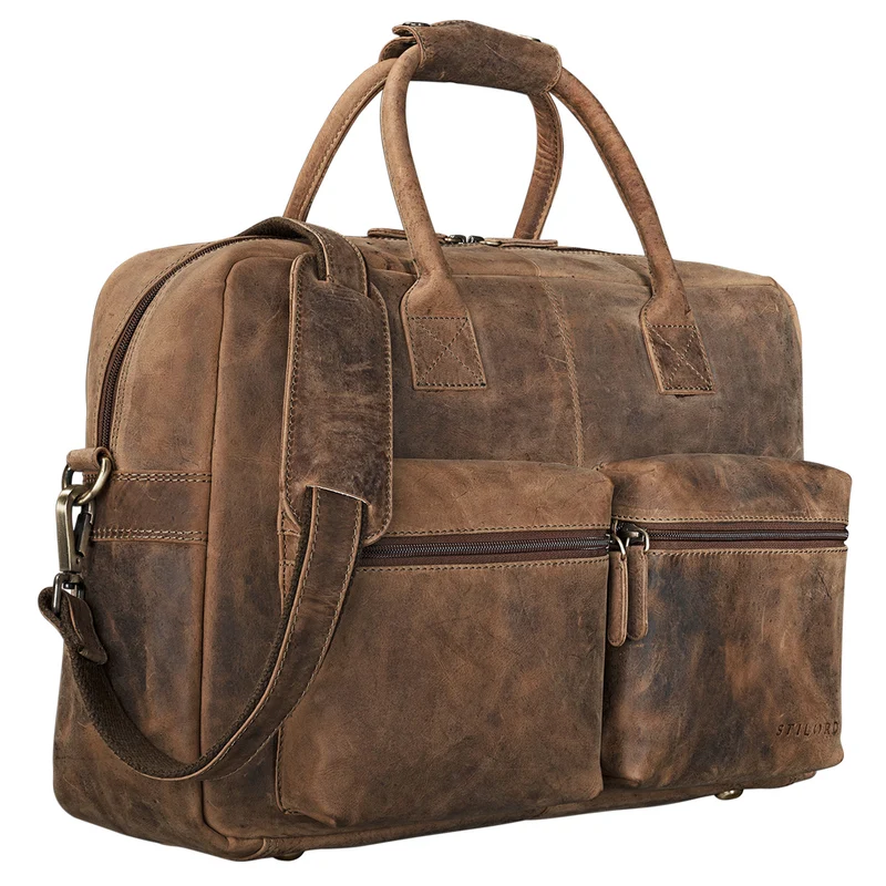 B-WARE "Ben" Vintage Ledertasche Herren groß