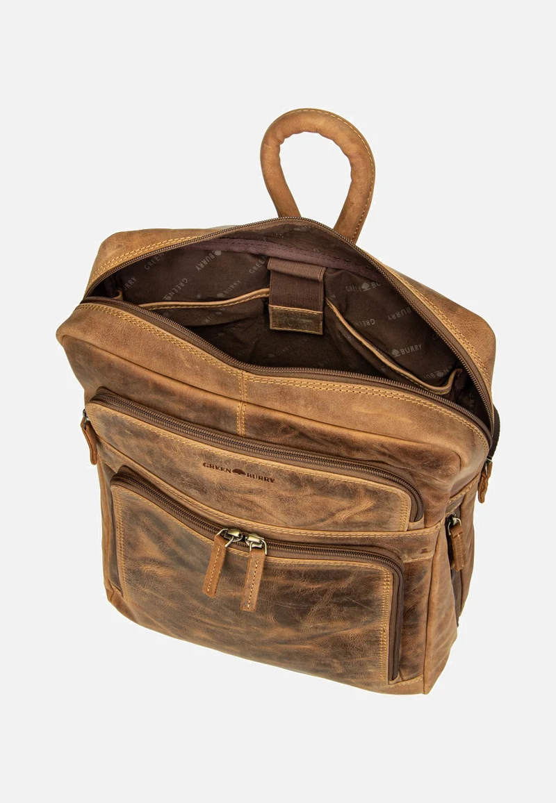 Vintage Business Project 1 Sattelbraun - Rucksack