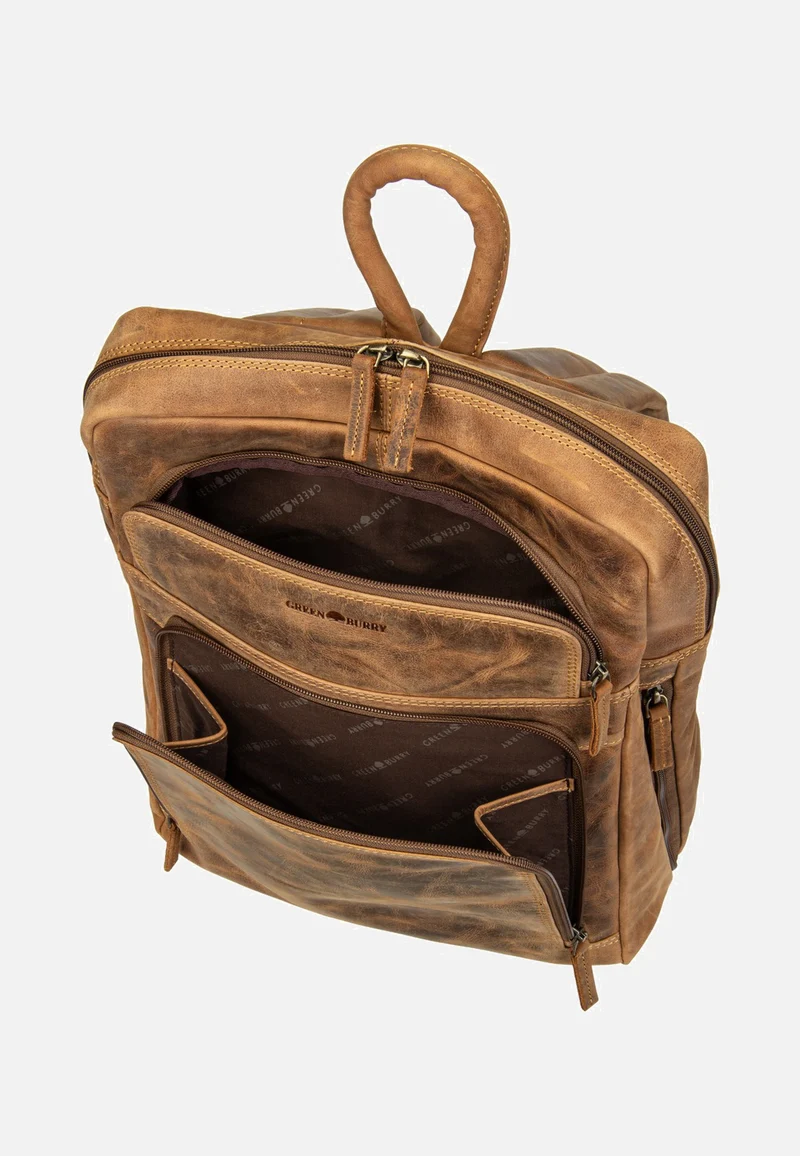 Vintage Business Project 1 Sattelbraun - Rucksack