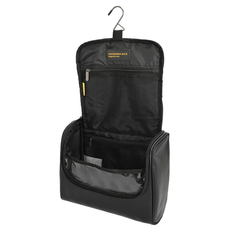 Mandarina Duck Eco Coated - Kulturbeutel 26 cm (schwarz)