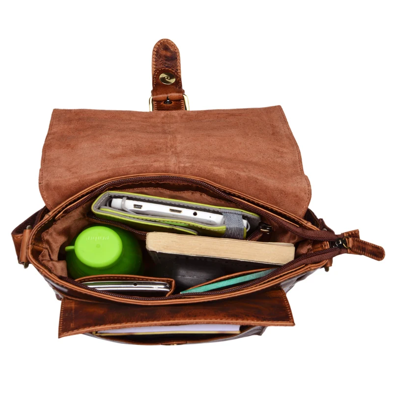 B-WARE "Nevio" Herrentasche Leder Umhängetasche