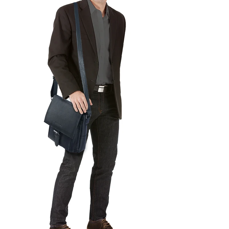 B-WARE "Nevio" Herrentasche Leder Umhängetasche