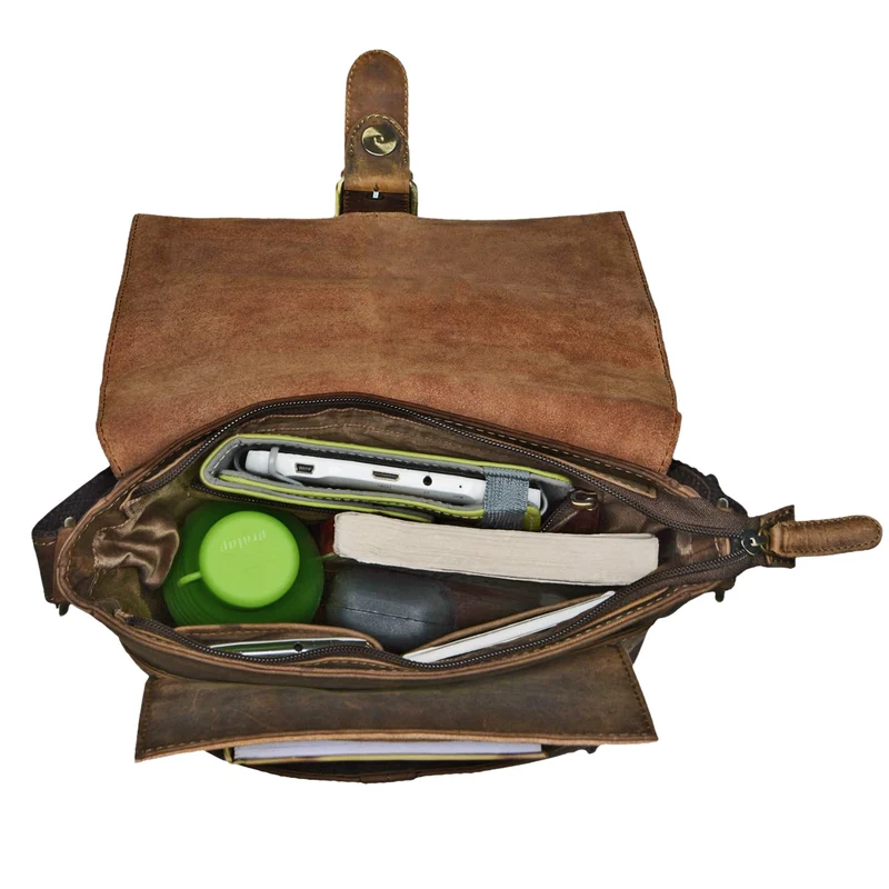 B-WARE "Nevio" Herrentasche Leder Umhängetasche
