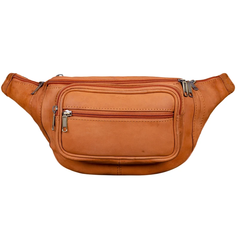 B-WARE Bauchtasche Gürteltasche Reisetasche weiches Leder