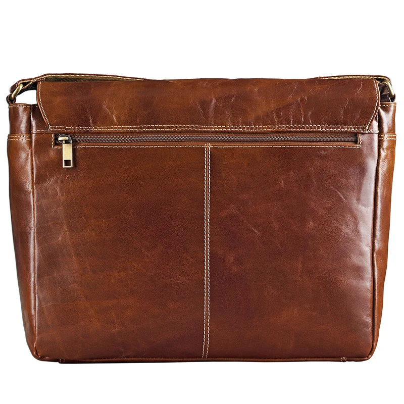 B-WARE "Phil" Ledertasche Herren Umhängetasche Laptop Leder