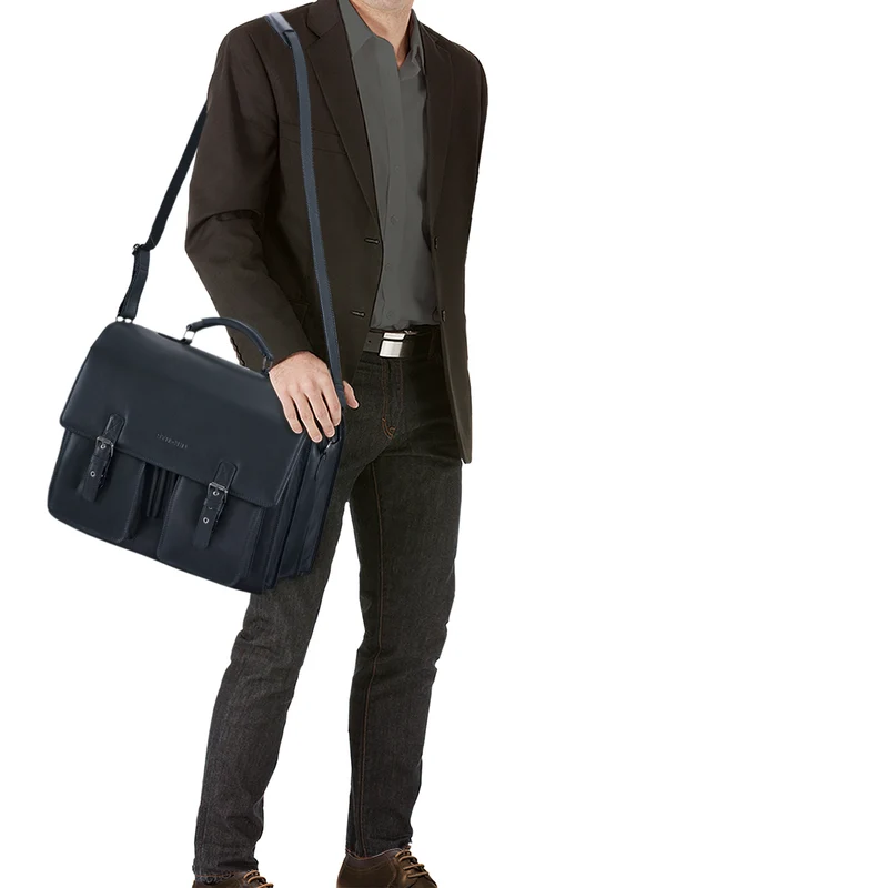 B-WARE "Anton" Aktentasche Leder XL
