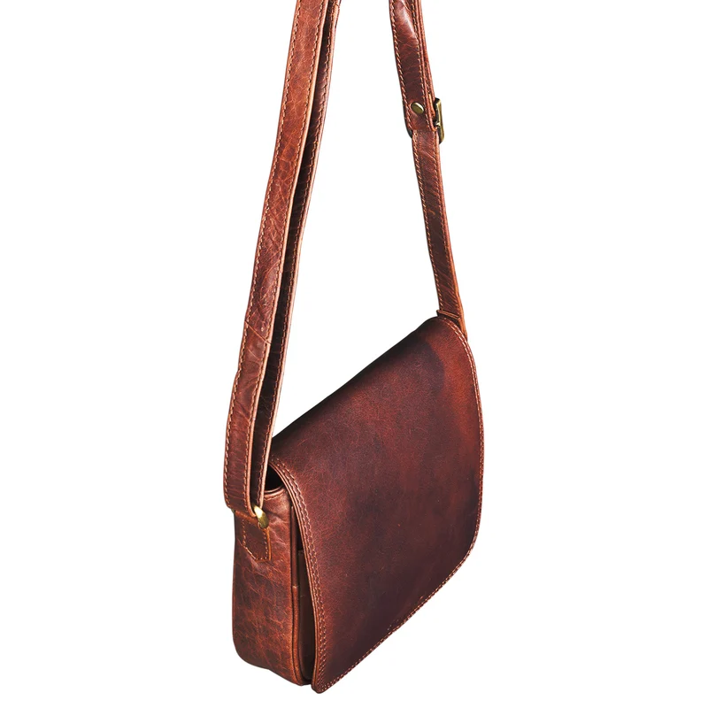 B-WARE "Isabelle" Umhängetasche Damen Leder