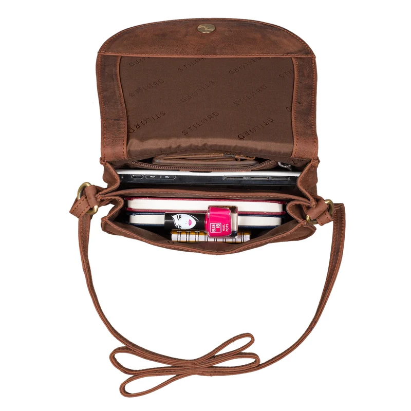 "Lilly" Kleine Leder Tasche Damen