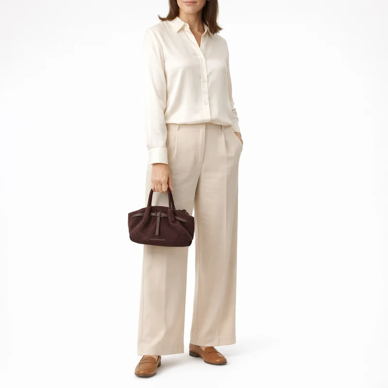 Les Visionnaires Bonnie Essential Cozy - Henkeltasche 27 cm (aubergine)