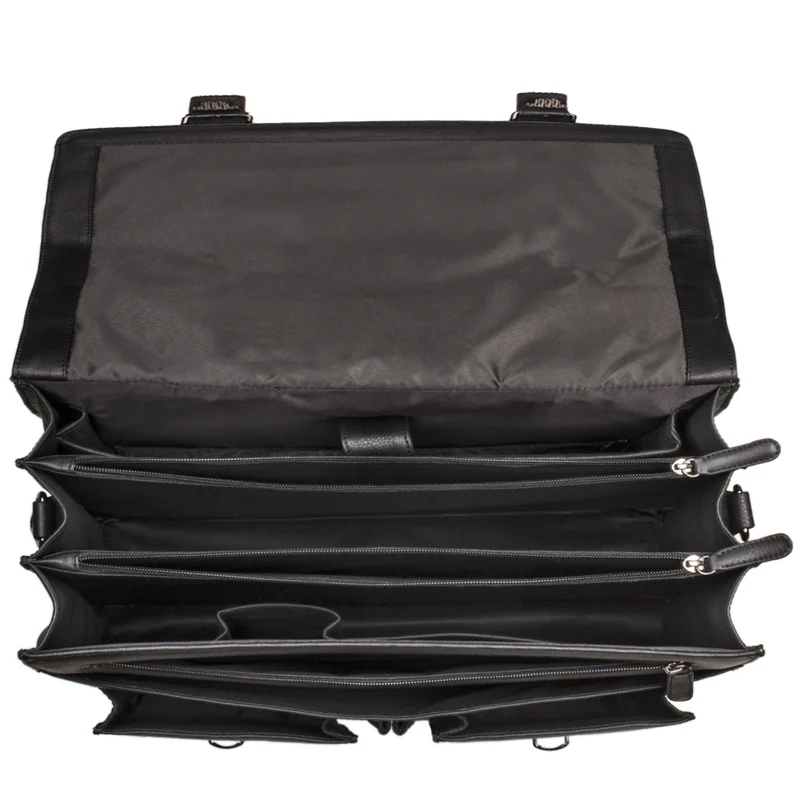 B-WARE "Marius" Klassische Lehrertasche Leder