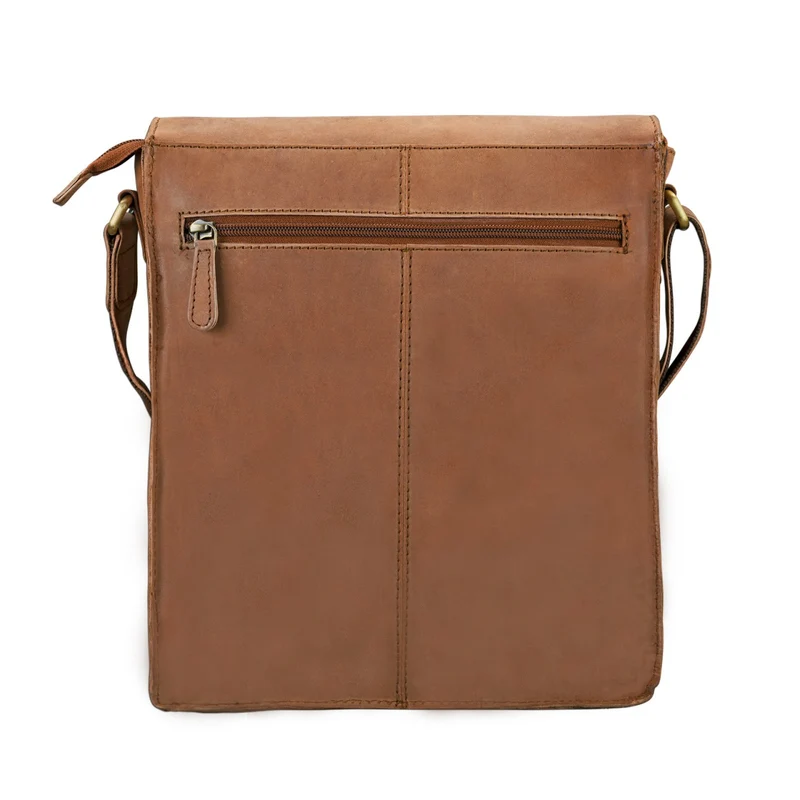 B-WARE "Matthias" Herren Umhängetasche Leder Vintage