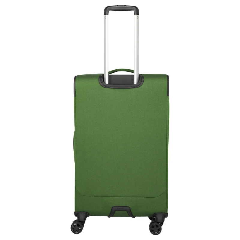 Travelite Cubis - 4-Rollen-Trolley 72 cm erw. (green)