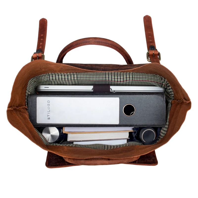 "Jascha" Businesstasche Damen Leder