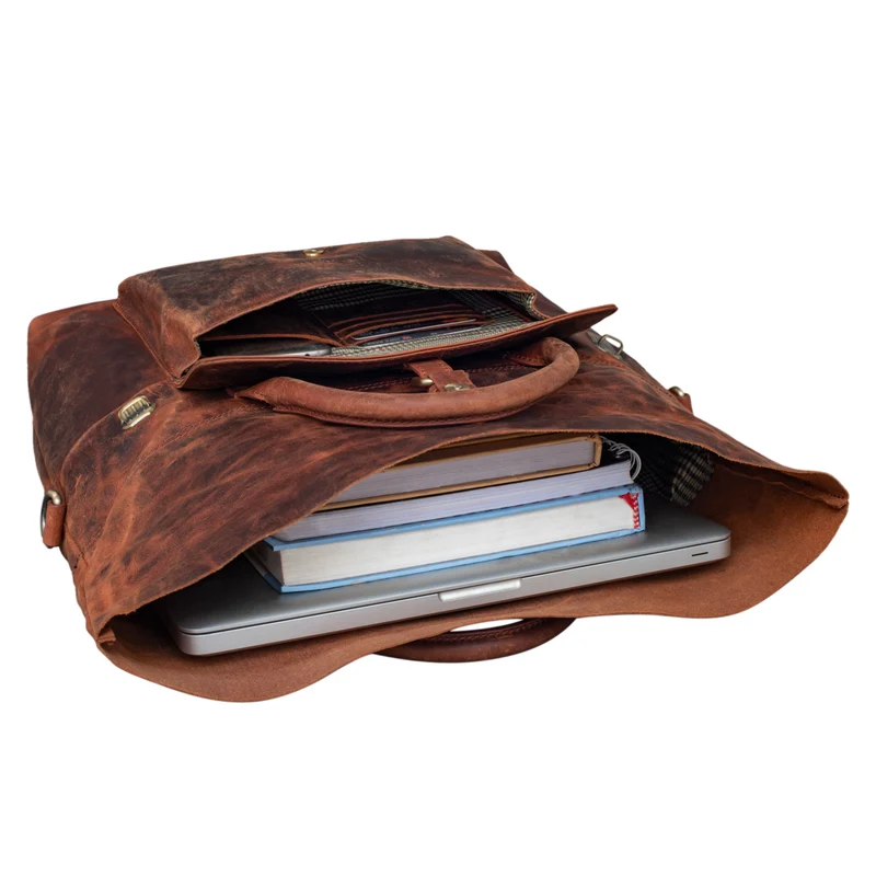 "Jascha" Businesstasche Damen Leder