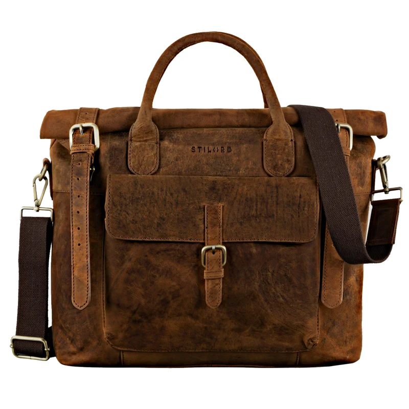 "Jascha" Businesstasche Damen Leder