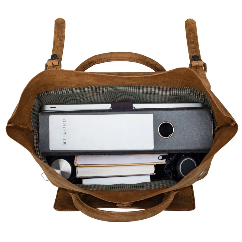 "Jascha" Businesstasche Damen Leder