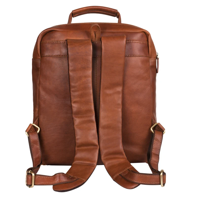 B-WARE "Toni" Vintage Leder Rucksack groß
