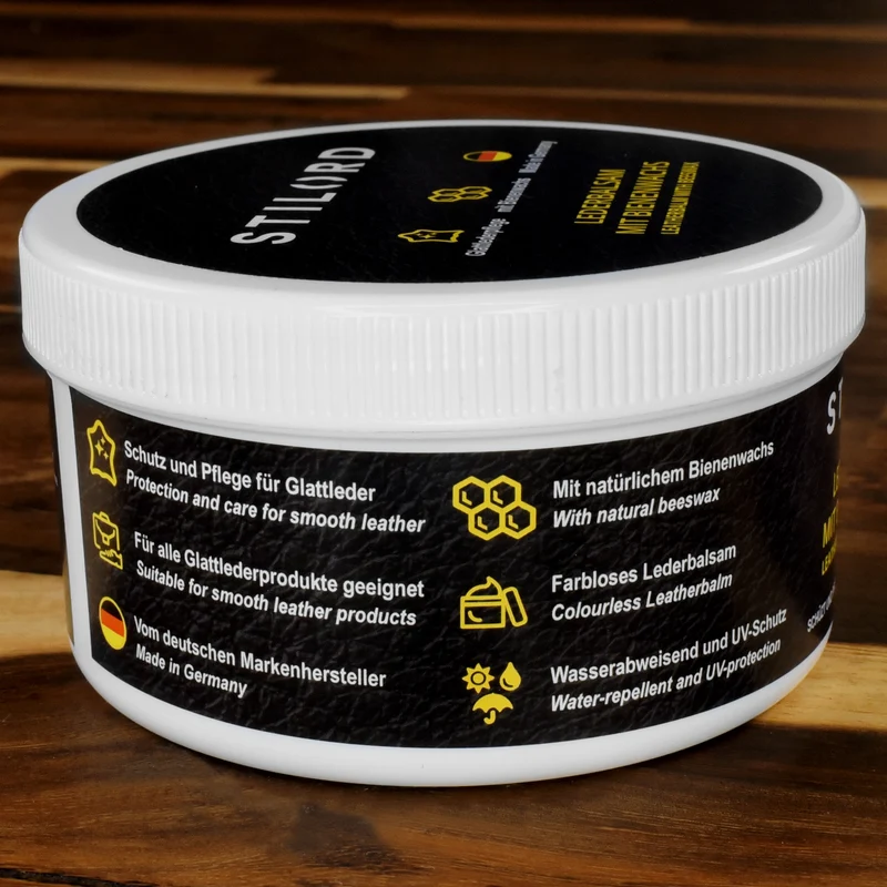 Lederfett Farblos Bienenwachs Balsam