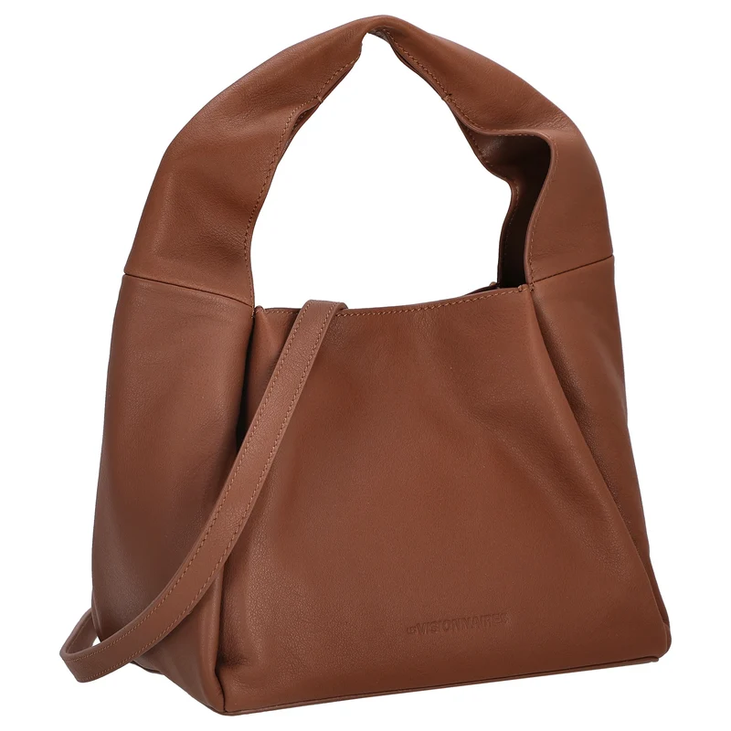 Les Visionnaires Coralie Essential Soft Grainy - Umhängetasche 24 cm (chestnut)