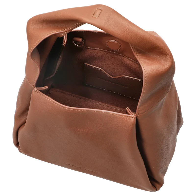 Les Visionnaires Coralie Essential Soft Grainy - Umhängetasche 24 cm (chestnut)