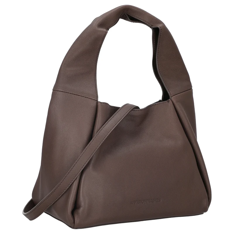 Les Visionnaires Coralie Essential Soft Grainy - Umhängetasche 24 cm (chocolate)