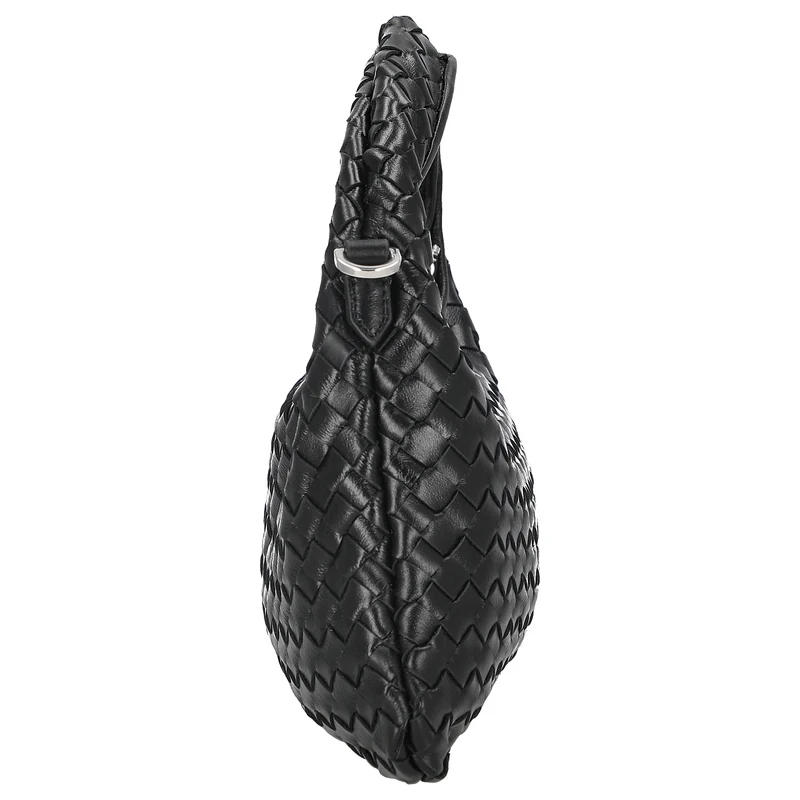 Les Visionnaires Sadie Weave Glossy - Henkeltasche (black)