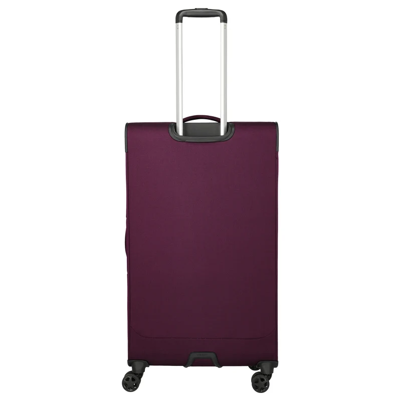 Travelite Cubis - 4-Rollen-Trolley 83 cm erw. (berry)