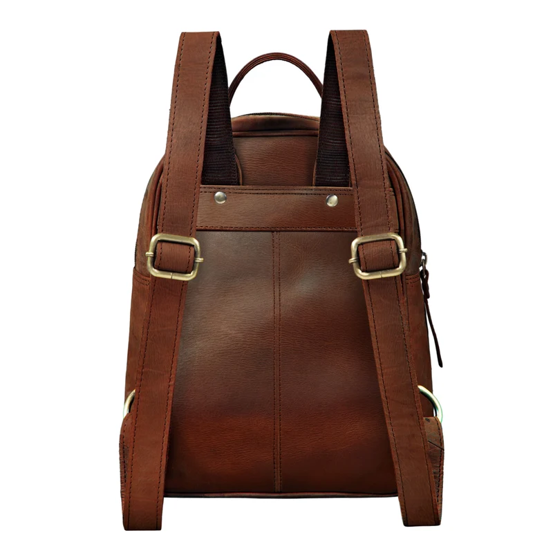 B-WARE "Scarlett" Damen Rucksack Leder Klein
