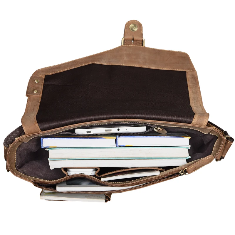 B-WARE "Tim" Messenger Bag Leder