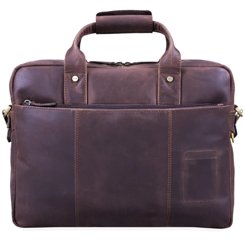 B-WARE "Enzo" Vintage Aktentasche elegant groß